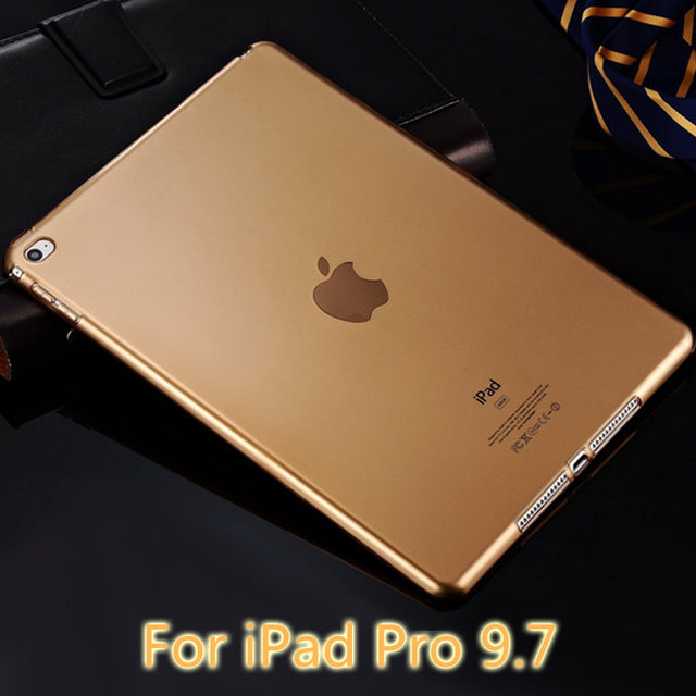 For Apple iPad Pro 9.7/iPad Pro 12.9 TPU Soft Case Cover Crystal Clear Transparent Ultra Thin Shell Tablet accessories
