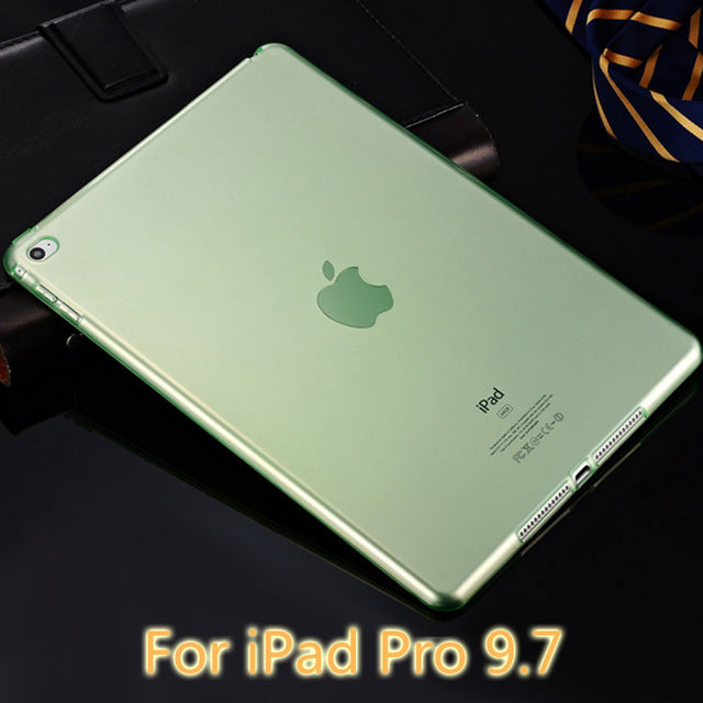 For Apple iPad Pro 9.7/iPad Pro 12.9 TPU Soft Case Cover Crystal Clear Transparent Ultra Thin Shell Tablet accessories