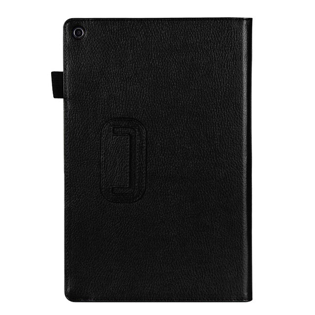 Case for 10.1 inch Sony Xperia Table Z, GARUNK Solid Filp Litchi Leather Protective Cover for Sony Xperia Z1 Tablet Accessories