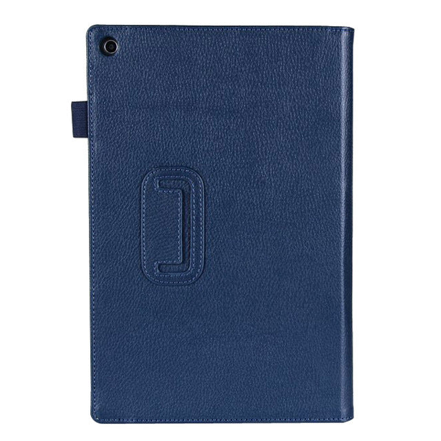 Case for 10.1 inch Sony Xperia Table Z, GARUNK Solid Filp Litchi Leather Protective Cover for Sony Xperia Z1 Tablet Accessories