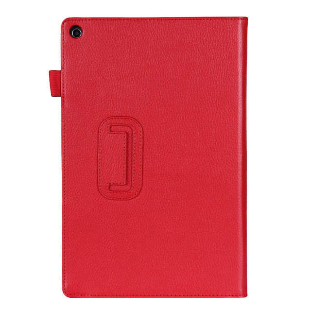 Case for 10.1 inch Sony Xperia Table Z, GARUNK Solid Filp Litchi Leather Protective Cover for Sony Xperia Z1 Tablet Accessories