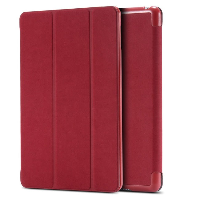 FLOVEME Case For iPad Mini 1 2 3 Fold Stand Holder Cases For iPad Mini 1 2 3 Flip Leather Shockproof Case Tablet Accessories
