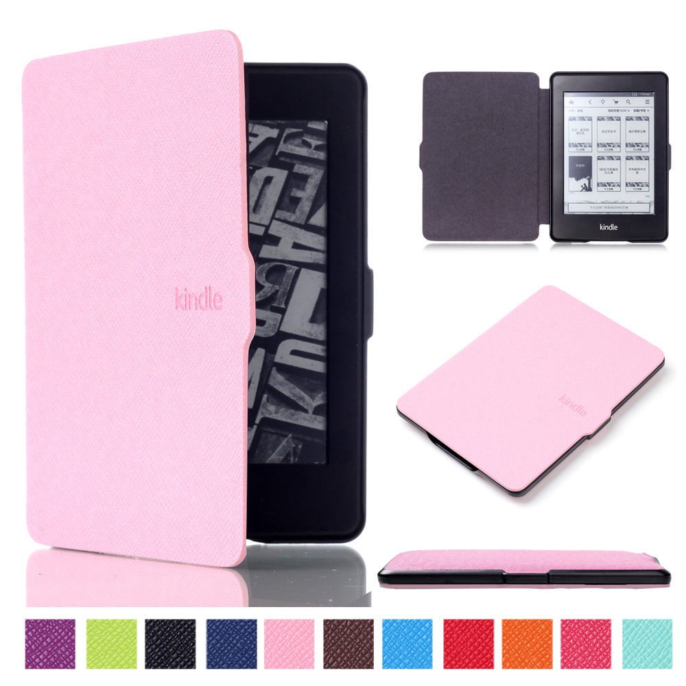 For Amazon Kindle Paperwhite 1 2 3 2013 2015 Tablet e-books Case 6.0 inch Magnetic Slim Leather PU Smart Protective Cover GARUNK